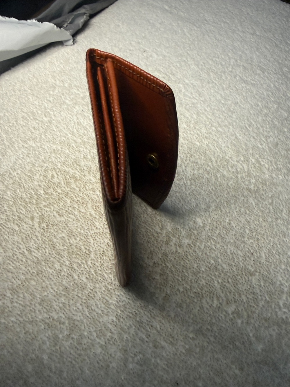 Louis Vuitton Brown Epi Leather Card & Coin Holder - Picture 12 of 13